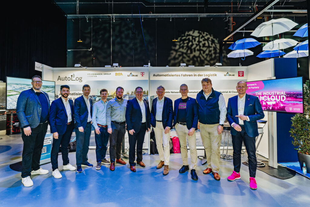 Unikie, Deutche Telekom and the Autolog project exhibited at the Furym Automobillogistik 2026.